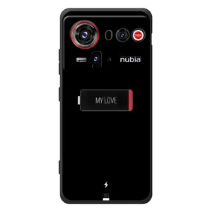 Чехлы для любимой на ЗТЕ нубия З80 Ультра (VPrint) (Love battery)