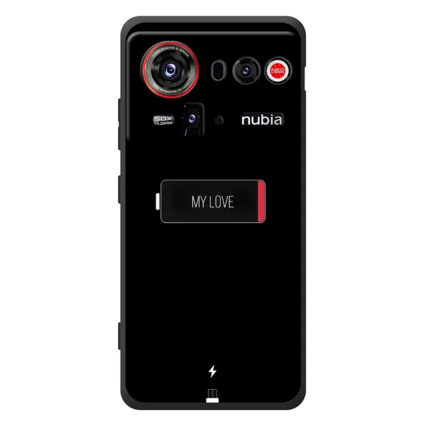 Чехол с принтом «Love battery» для ZTE nubia Z80 Ultra Чехол с принтом «Love battery» для ZTE nubia Z80 Ultra