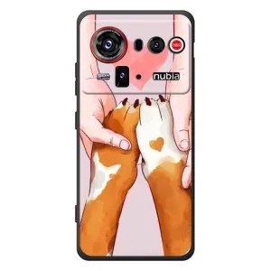 Чехлы с собаками для ZTE nubia Z80 Ultra (VPrint) (Любовь к собакам)