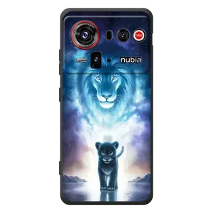 Чехол со Львом для ZTE nubia Z80 Ultra (VPrint) (Маленький лев)