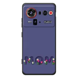 Чехлы для мамы на ZTE nubia Z80 Ultra (Мама в цветах)