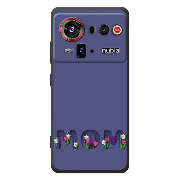 Чохол з принтом «Мама в квітах» для ZTE nubia Z80 Ultra