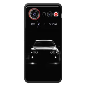 Чехол для ЗТЕ нубия З80 Ультра - с принтом БМВ (AlphaPrint) (Машина BMW)