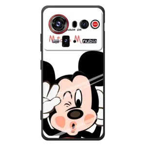Эксклюзивный чехол для ZTE nubia Z80 Ultra (AlphaPrint - Мультяшные)