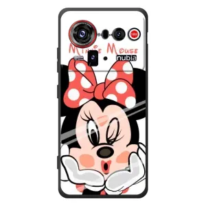 Эксклюзивный чехол для ZTE nubia Z80 Ultra (AlphaPrint - Мультяшные) (Маус Минни)