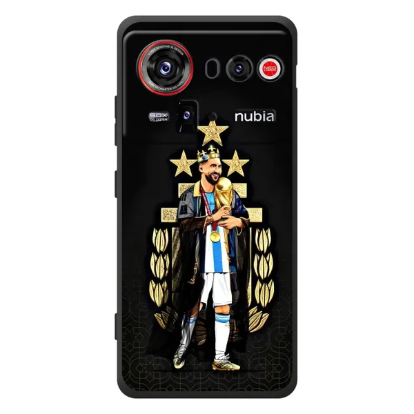 Чохол з принтом «Мессі Король» для ZTE nubia Z80 Ultra Чохол з принтом «Мессі Король» для ZTE nubia Z80 Ultra