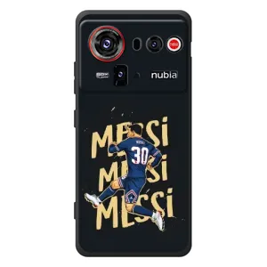 Чехлы для ZTE nubia Z80 Ultra (Leo чемпион) (AlphaPrint) (Messi ПСЖ)