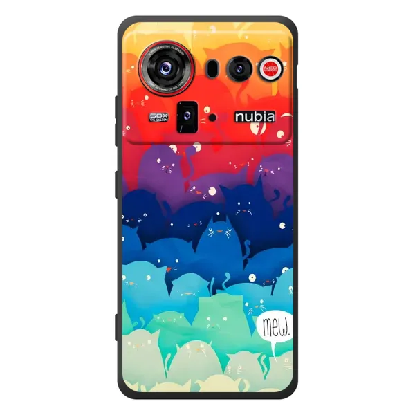 Чохол з принтом «Mew» для ZTE nubia Z80 Ultra