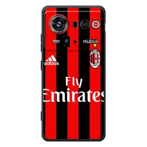 Чохли для ZTE nubia Z80 Ultra (VPrint) - Футбольні клуби (Milan)
