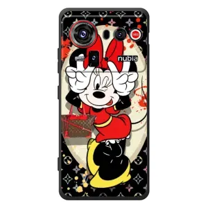 Чехол Disney Mouse ZTE nubia Z80 Ultra (PREMIUMPrint) (Минни peace)