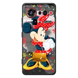 Чехол Disney Mouse ZTE nubia Z80 Ultra (PREMIUMPrint) (Minni с бантиком)