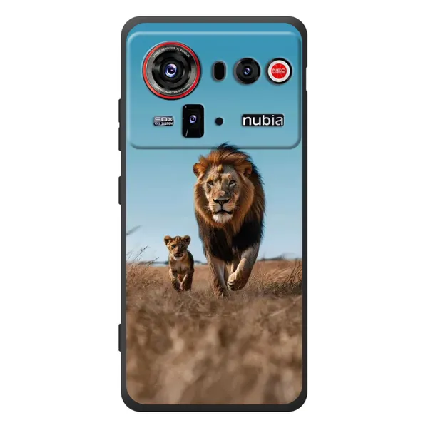 Чехол с принтом «Мусафа и Симба» для ZTE nubia Z80 Ultra