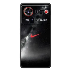 Чехол для ZTE nubia Z80 Ultra - с принтом Найк (AlphaPrint) (Найк красный)