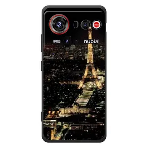 Чохол Ейфелева Вежа ZTE nubia Z80 Ultra - (AlphaPrint) (Нічний Париж)