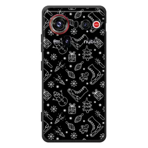 Новогодние, Праздничные Чехлы для ZTE nubia Z80 Ultra - 2024 год (Новогодний фон)