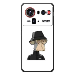Чехлы с Обезьянами NFT для ZTE nubia Z80 Ultra (AlphaPrint) (обезьяна NFT Adidas)