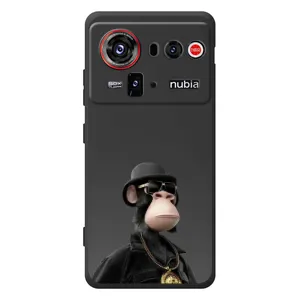 Чехлы с Обезьянами NFT для ZTE nubia Z80 Ultra (AlphaPrint) (Обезьяна NFT)