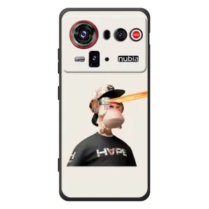 Чехлы с Обезьянами NFT для ZTE nubia Z80 Ultra (AlphaPrint) (обезьяна NFT в очках)
