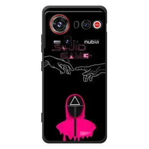 Чехол Гра в кальмара для ZTE nubia Z80 Ultra (Минимализм Игра кальмара)