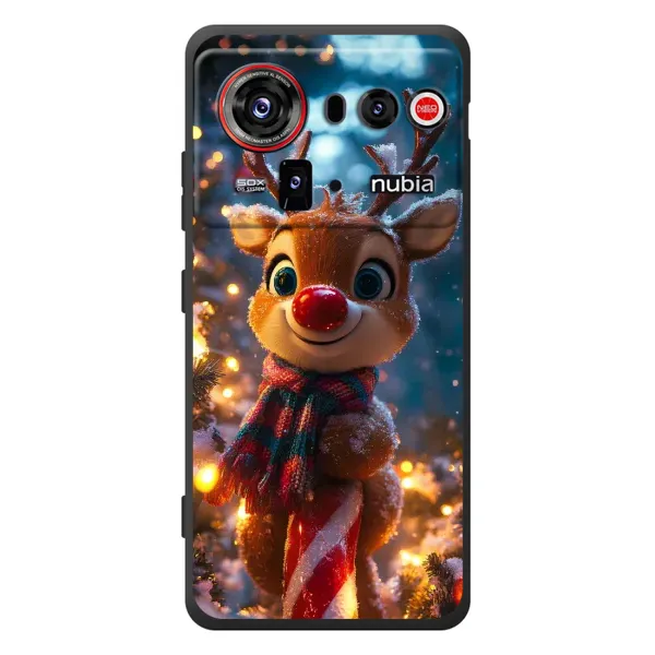 Чохол з принтом «Олень з шарфом» для ZTE nubia Z80 Ultra Чохол з принтом «Олень з шарфом» для ZTE nubia Z80 Ultra