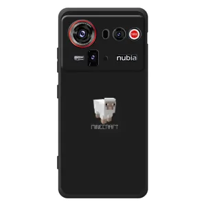 Чехол Майнкрафт на ZTE nubia Z80 Ultra (AlphaPrint) Minecraft (Овечка Майнкрафт)