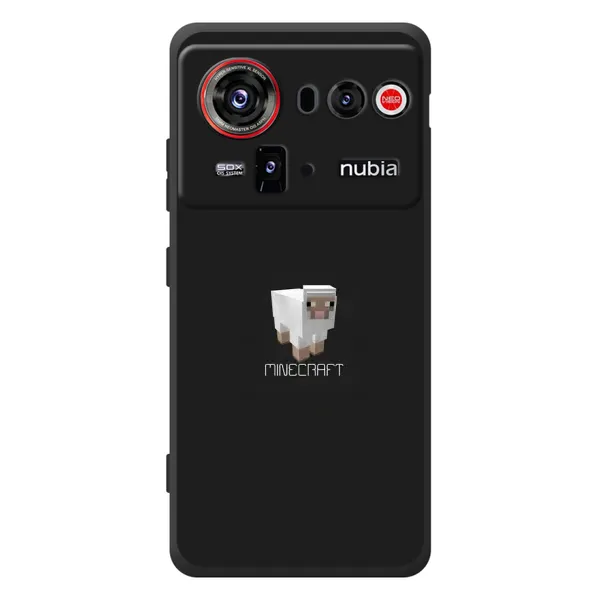 Чохол з принтом «Овечка Майнкрафт» для ZTE nubia Z80 Ultra