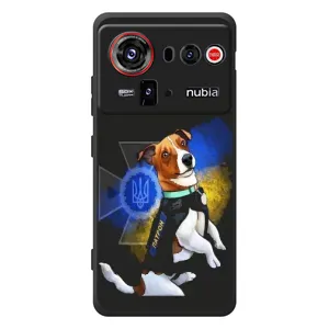 Чохли з картинкою собаки Патрон для ZTE nubia Z80 Ultra (AlphaPrint) (Патрон собачка)