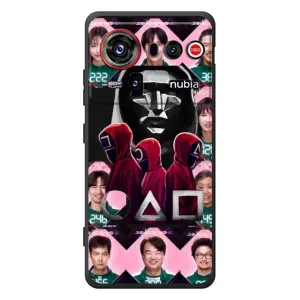 Чехол Гра в кальмара для ZTE nubia Z80 Ultra (Участники Игра кальмара)