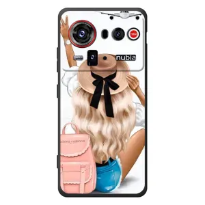 Чехол с печатью для ZTE nubia Z80 Ultra - (Мода) (AlphaPrint) (Путешествие)