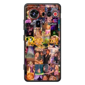 Чехол Рапунцель для ZTE nubia Z80 Ultra (Коллаж Рапунцель)