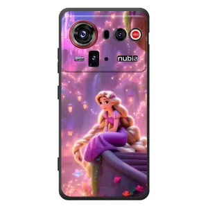 Чехол Рапунцель для ZTE nubia Z80 Ultra (Рапунцель в замке)