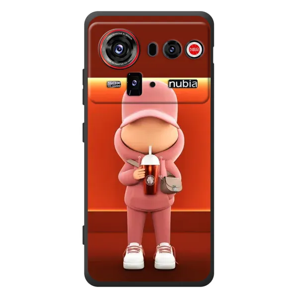 Чохол з принтом «З Кавою» для ZTE nubia Z80 Ultra