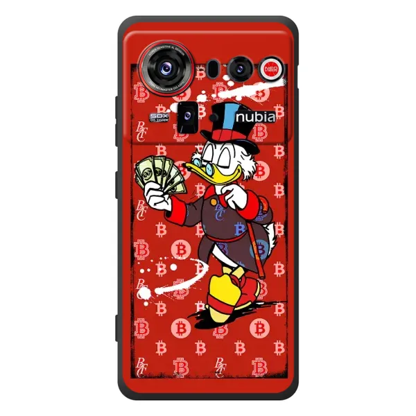 Чохол з принтом «Scrooge MagDag» для ZTE nubia Z80 Ultra