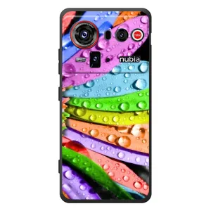 Чехлы (ART) Цветы на ZTE nubia Z80 Ultra (VPrint) (Семицветик)