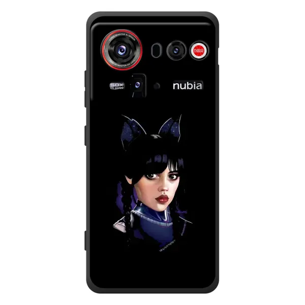 Чохол з принтом «серйозна Венздей» для ZTE nubia Z80 Ultra Чохол з принтом «серйозна Венздей» для ZTE nubia Z80 Ultra