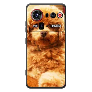 Чехлы с собаками для ZTE nubia Z80 Ultra (VPrint) (Щенок Бишон)