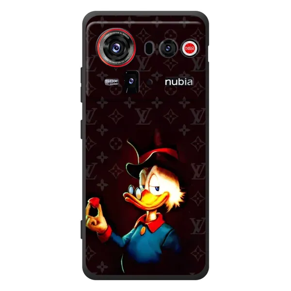Чехол с принтом «Скрудж с бриллиантом» для ZTE nubia Z80 Ultra