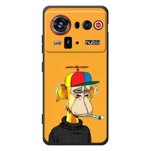Чехлы с Обезьянами NFT для ZTE nubia Z80 Ultra (AlphaPrint) (Скучающая Обезьяна NFT)