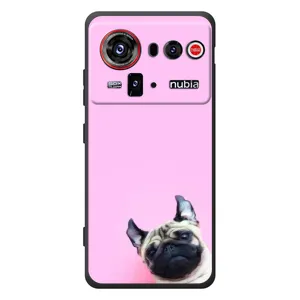 Чехлы с собаками для ZTE nubia Z80 Ultra (VPrint) (Смешная собака)