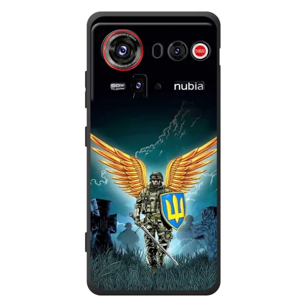 Чохол з принтом «Солдат ЗСУ» для ZTE nubia Z80 Ultra Чохол з принтом «Солдат ЗСУ» для ZTE nubia Z80 Ultra