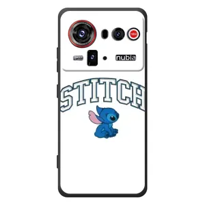 Чехол с принтом Стич на ZTE nubia Z80 Ultra (Стич лого)
