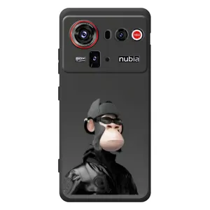Чехлы с Обезьянами NFT для ZTE nubia Z80 Ultra (AlphaPrint) (стильная обезьяна NFT)