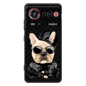 Чехлы с крутыми принтами для ZTE nubia Z80 Ultra - (PREMIUMPrint) (Стильная собака)