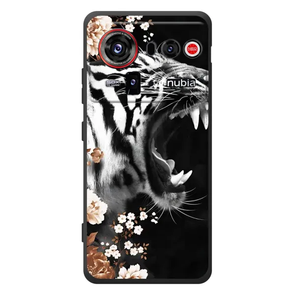 Чохол з принтом «Стильний ТИГР» для ZTE nubia Z80 Ultra