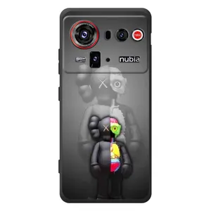 Чехлы для ZTE nubia Z80 Ultra - Bearbrick Louis Vuitton (PREMIUMPrint) (Тело Bearbrick)
