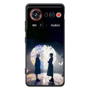 Чехлы Венсдей на ZTE nubia Z80 Ultra Уэнсдей (AlphaPrint) (Уэнздей и Инид)