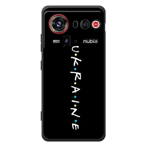 Чохол з принтом «UKRAINE» для ZTE nubia Z80 Ultra Чохол з принтом «UKRAINE» для ZTE nubia Z80 Ultra