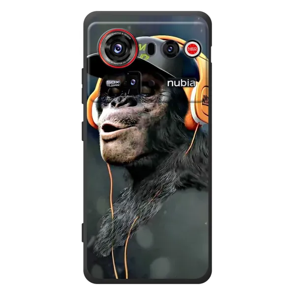 Чехол с принтом «В наушниках» для ZTE nubia Z80 Ultra Чехол с принтом «В наушниках» для ZTE nubia Z80 Ultra
