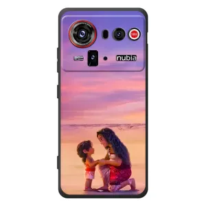 Чехол с мультфильмом Моана ZTE nubia Z80 Ultra (Маленькая Ваяна)