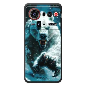 Чехол с картинкой «Хищники» для ZTE nubia Z80 Ultra (Полярный медведь)